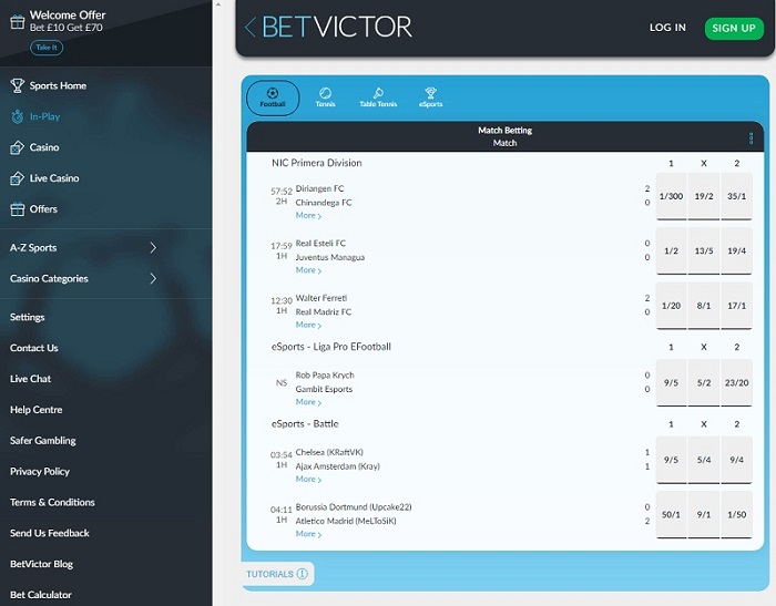 토토사이트-벳빅터-BetVictor 스포츠토토존